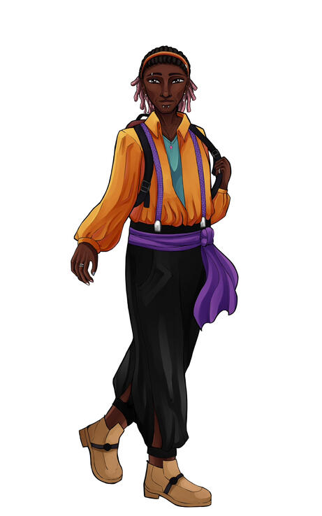 Micha | He/Him | 19 Gabriel's son, law student.
