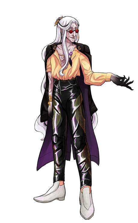 Luci | He/They/She | ‘42’ One of the protagonists, the entity haunting Carlos