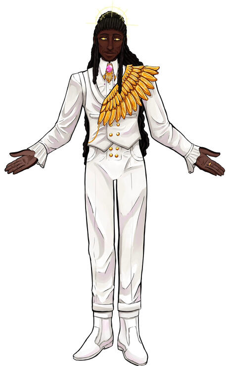 Gabriel | He/They | '45' Rae and Luci's older brother